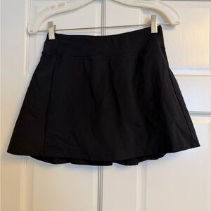 Women's Black Athletic Skort - Brand Unknown